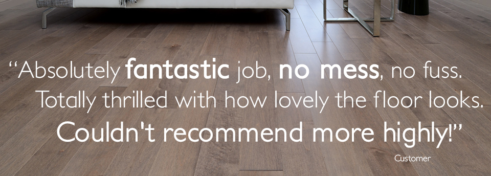  Floor Sanding Bristol testimonial from a customer.